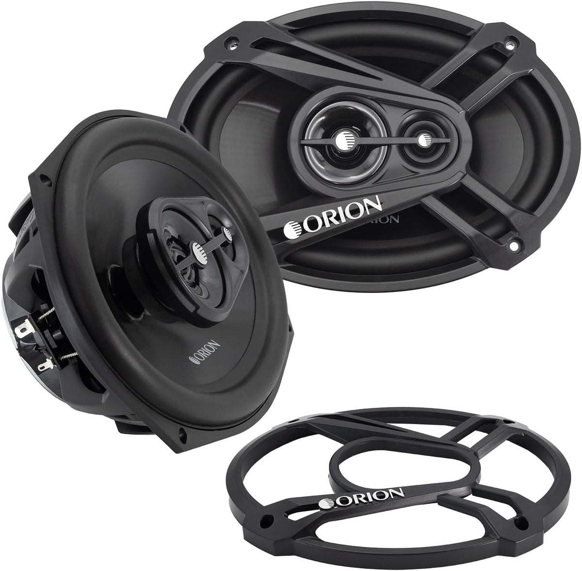 6x9-Inch 3-Way Coaxial Car Speakers, Pair