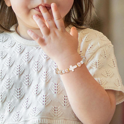 Sereney Mothers Day Gifts for Mom Grandma Daughter 1st New Mom Sister Step Mother Wife Girlfriend Best Friends, Pearl Bracelet as Graduation Gift for Her, Beaded Bracelets as Birthday Gifts for Women