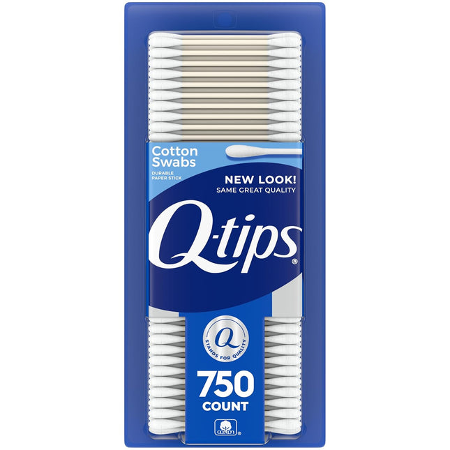 Cotton Swabs For Hygiene and Beauty Care Original Cotton Swab Made With 100% Cotton 750 Count