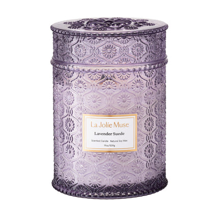 Eucalyptus Sage Fresh Scented Candles for Home, 19 oz Soy Wax