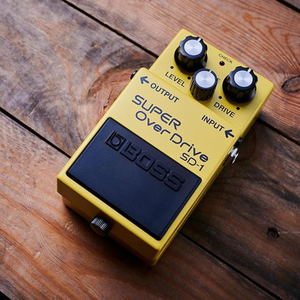 BOSS SD-1 SUPER Overdrive | Compact Overdrive Pedal | Genre-Defining Sound & Feel | Unique Clipping Circuitry Produces Tube-Like Characteristics | Dynamic Tone Options | Easy-To-Use Controls