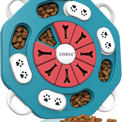 YINEYA Dog Puzzle Toy, Enrichment Toys for Dogs Training IQ & Treat Brain Games, Dog Toys to Keep Them Busy, Mental Stimulation for Dogs, Puppy Toy for Treat Dispensing, Puzzle for Small, Medium, Cats