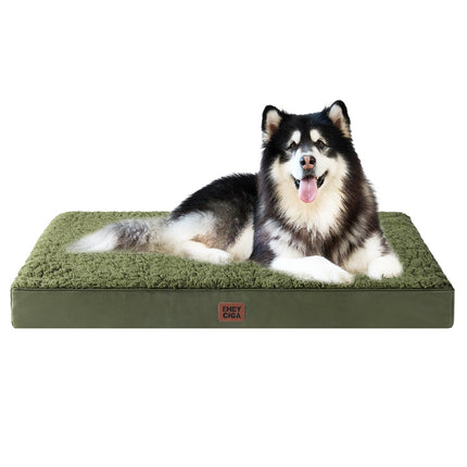 Cama ortopédica para perros grande con funda extraíble lavable, 41IN gris