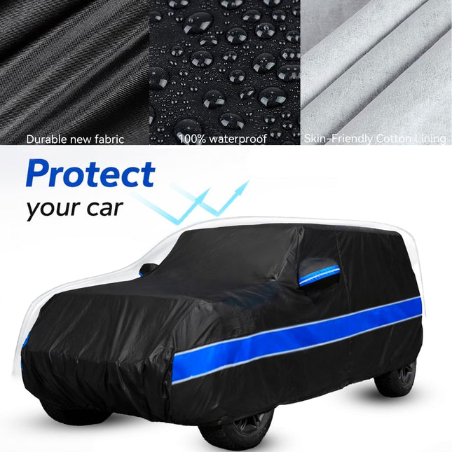Custom Fit 10-Layer Waterproof Full Car Cover for 2008-2025 Challenger