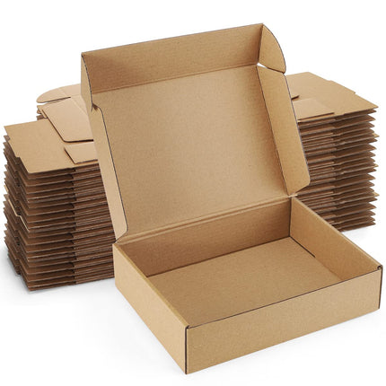 Shipping Boxes 6x4x3 inches, Small Boxes for Packaging 25 Pack