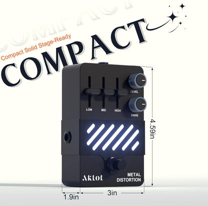 Metal Distortion Guitar Pedal: Crushing High-Gain Riffs to Searing - photo 5
