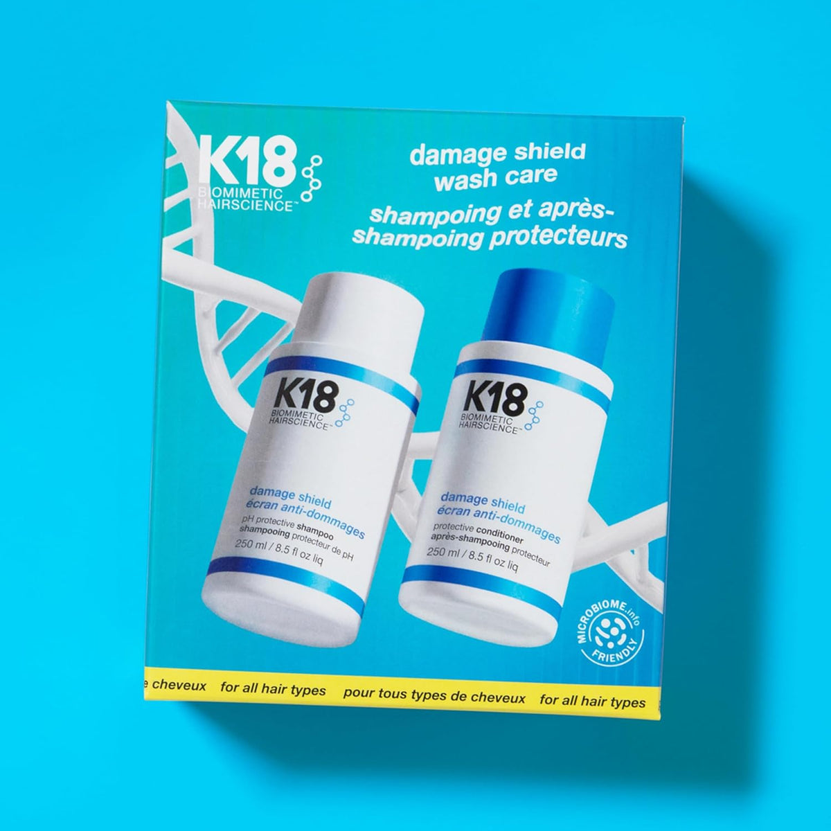 Wash Care Set | Full-Size Color-Safe Protective Shampoo + Conditioner - photo 2