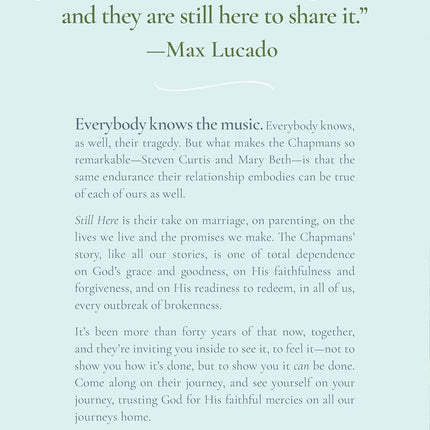 Still Here: Life Together on the Long Way Home