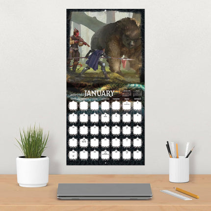 2027 Dungeons and Dragons Classic Wall Calendar