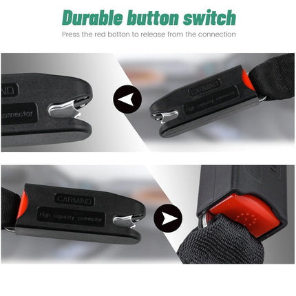 Strap Pads Pad Compatible with 1 Pcs Universal ISOFIX Kids Seat Black Car Fixing Straps Covers with Latch Interface Accessory Cover Set