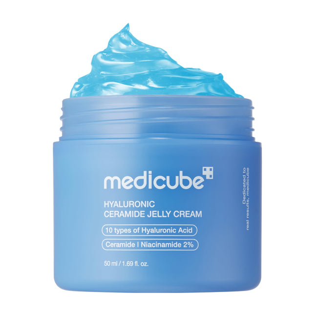 Jelly Cream with Hyaluronic Acid for Long-lasting Hydration