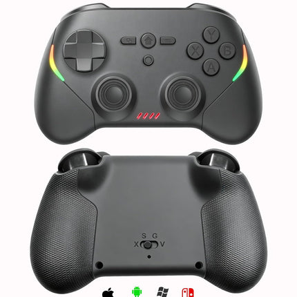 Megadream Phone Controller for PC/Switch 2|Swith/Android/iPad/Tablet/iPhone Controller - RGB light - Hall Effect Trigger/Joystick - Call of Duty, Roblox, Genshin Impact, Direct Play