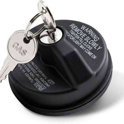 Locking Gas Cap, Car Fuel Tank Cap with Key Compatible with Most Vehicles, Lock Fuel Cover Accessories Replaces OEM# 10504 77300-47020