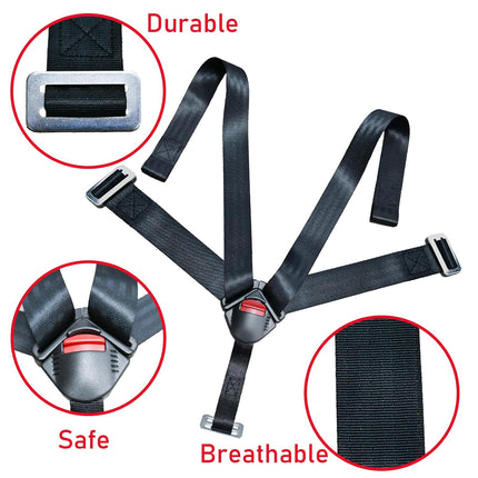 Universal 5 Point Baby Seat Chest Harness Clip and Child Seat Chest Harness Clip Buckle Replacement for Kids Trend Adjustable Guard