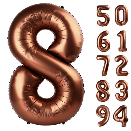 Gold 1 Balloon - Number Balloon 40 Inch, 1st Gold Birthday Decorations