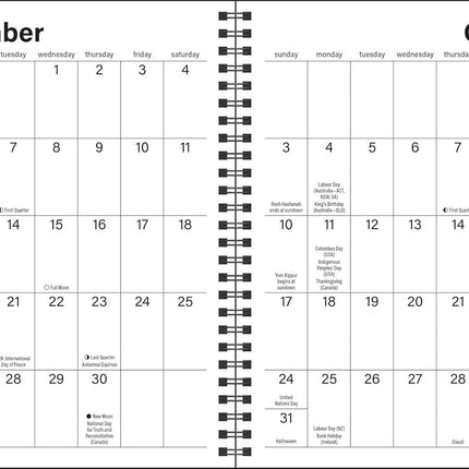 PEANUTS® 2027 Monthly/Weekly Coloring Calendar with Stickers to Color