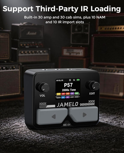 Pocket Guitar Multi Effects Pedal in Black - photo 4