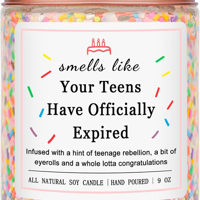 AuraHaus CasaAura Homsolver Birthday Candles Gifts for 20 Year Old Female — Home Decor & Ambiance