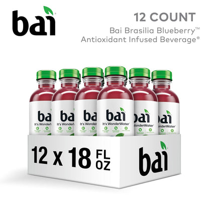 Antioxidant Infused Water Beverage, Brasilia Blueberry, with Vitamin C and No Artificial Sweeteners, 18 - photo 4