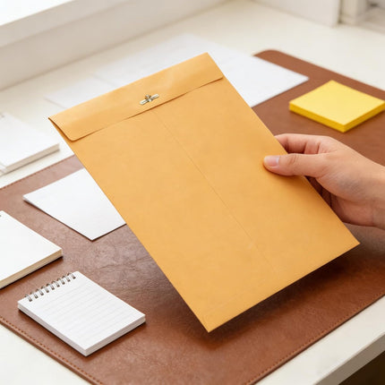 HOIGON 120 Pack 3 Sizes Clasp Envelopes, Kraft Paper Catalog Envelopes with Metal Clasp for Document Filing, Storage and Mailing (6x9, 9x12, 10x13 Inches)