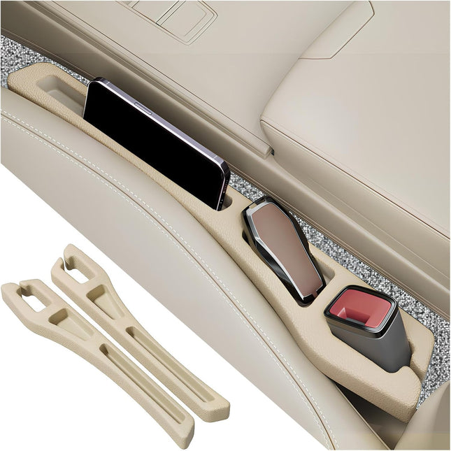 2-Piece Car Seat Gap Filler Organizer