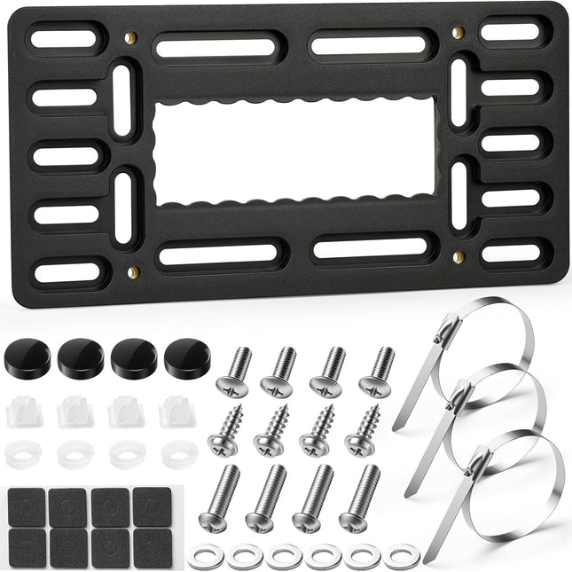 License Plate Holder Universal, Front License Plate Bracket 12*6''