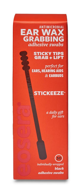 Ear Cleaning Swabs - 30 Adhesive Swabs for Hygiene