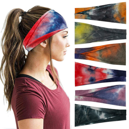 6 Pack Headbands for Women, Boho Wide Head Bands & Hair Accessories