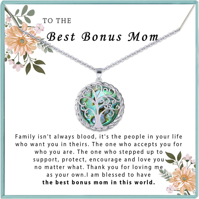 Tree of Life Necklace Gift for Mom