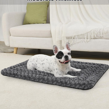 Alfombrilla lavable para cama de perro tamaño grande, almohadilla esponjosa para jaula de mascotas 48x30 XXL