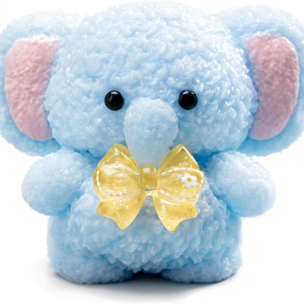 Handmade Taba Blue Elephant Squishy - Original Silicone Squishy Toys for Kids & Adults, Stress Relief Squeeze Toy, Party Favors & Goodie Bag Stuffers