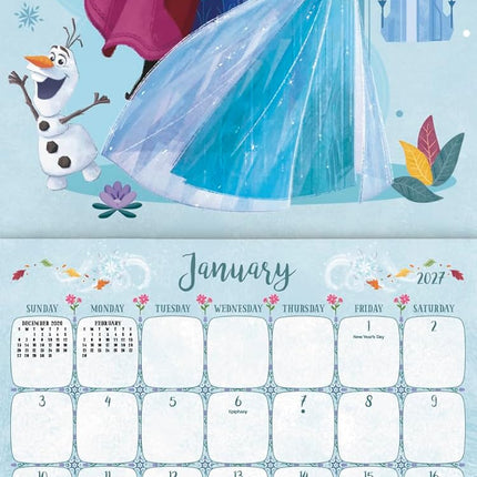 2027 Frozen Wall Calendar