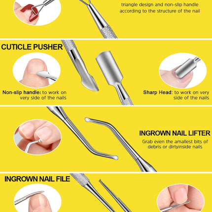 Nail File and Buffer Blocks with Nail Care Kit