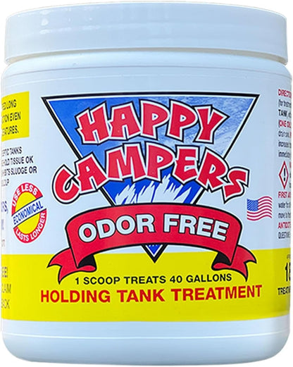 RV Toilet Treatment - Powerful Odor Control, Long-Lasting RV Tank Treatment - Prevents Clogs, Buildup, Sensor Failure 