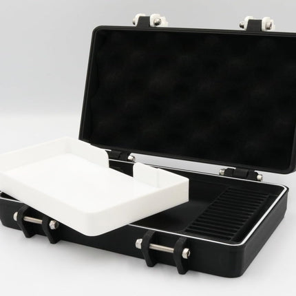 DSi XL Compabitble Rugged Protective Carrying Case with Removable Flexible TPU Cushion, Foam and O-ring for Full System Protection