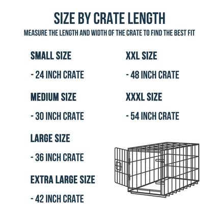 Chew Proof Dog Crate Pad - Outdoor Dog Bed