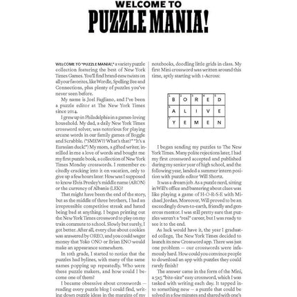 Puzzle Mania!: Wordle, Connections, Spelling Bee, Minis and More! (New York Times Games Books)