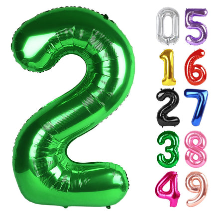 Gold 1 Balloon - Number Balloon 40 Inch, 1st Gold Birthday Decorations