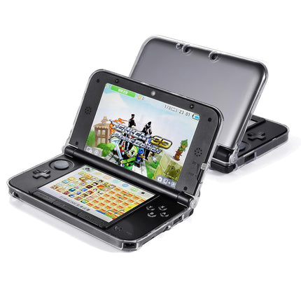 FiiMan Ultra Clear Crystal Transparent Hard Shell Protective Case Cover for Nintendo 3DS XL LL, Skin Accessory Compatible with Handheld Gaming Console