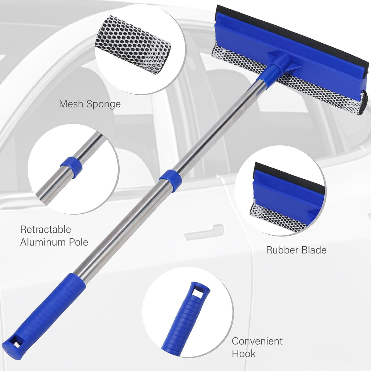 Car Windshield Squeegee wtih 15-23inch Handle - photo 4