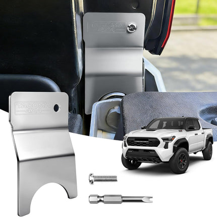 Tailgate Anti-Theft Lock Fit for Toyota Tacoma 2024 2025 2026+, Truck Bed Tailgate Locks Protector Compatible with Toyota Tacoma Accessories 2026-2024