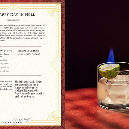 The Hazbin Hotel Bar Book: Drinks and Snacks for Wayward Sinners