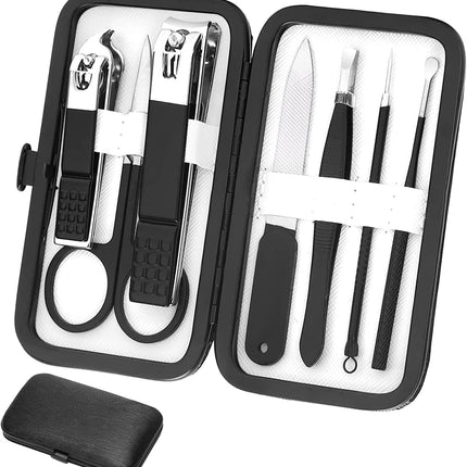 Manicure Set Nail Clippers Set Gifts for Men Manicure Pedicure Kit