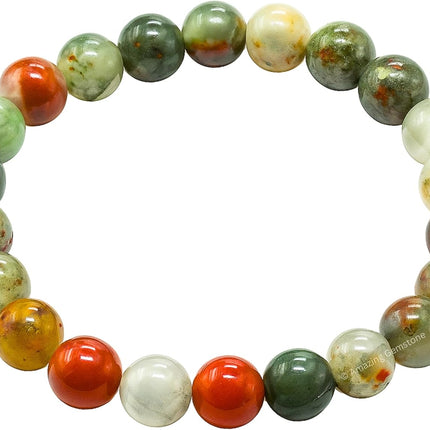 Amazing Gemstone Crystal Bracelet for Women Men's Gifts - Protection Healing Crystal Bracelet - 8mm Gemstone Beaded Stretchable Bracelet Pulseras Para Hombres Mujer Stocking Stuffers Mothers Day Gift