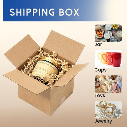 4 x 4 x 4 Inch Brown Corrugated Shipping Boxes, 50 Pack - photo 3