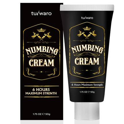 Numbing Cream Extra Strength: Tube Numbing Cream Maximum Strength Long Lasting with Arnica and Emu Oil 1.75 Fl Oz