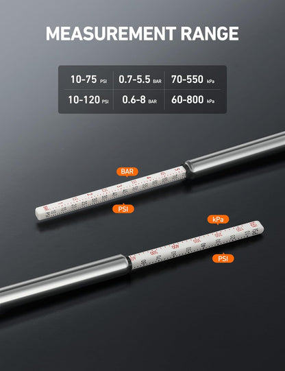 Pencil Tire Pressure Gauge 2 Pack (10-75PSI - photo 5