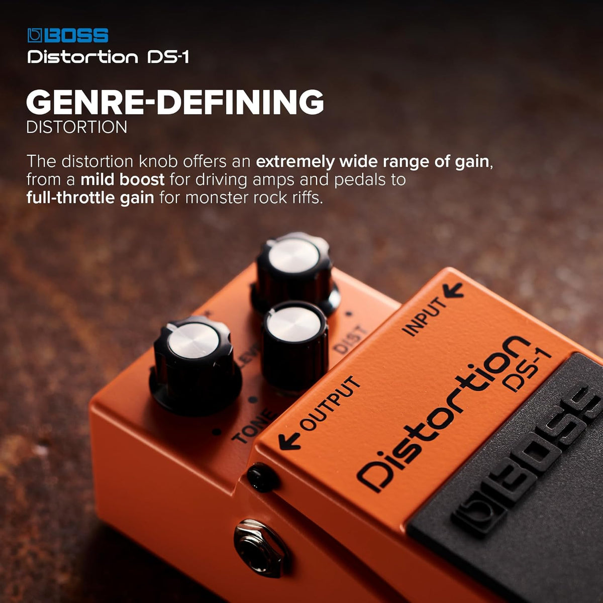 DS-1 Style Compact Distortion Pedal - photo 3
