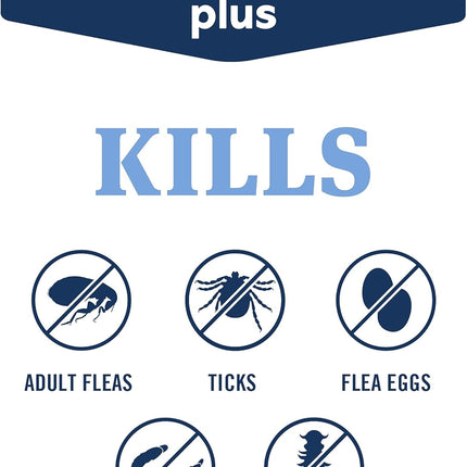 PetArmor Plus Flea and Tick Prevention for Cats, Cat Flea and Tick Treatment, 3 Doses, Waterproof Topical, Fast Acting, Cats Over 1.5 lbs