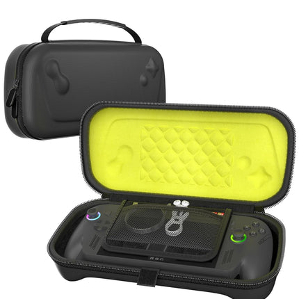ProCase Carrying Case for ROG Xbox Ally & Xbox Ally X 7" 2025, EVA Hard Travel Storage Bag with 5 SD Card Slots, Protective Pouch for Handheld Gaming Console & Accessories -Black